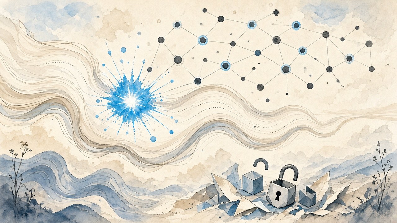Generated cover art for: Naive-N0.5-Flash: MIT 309B MoE (15.5B active), native 1M context